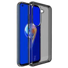 Asus Zenfone 9 5G - IMAK 5 series gummi cover - Transparent/Sort