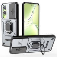 OnePlus Nord CE4 Lite 5G - SLIDE Hybrid cover m/kickstand - Grå