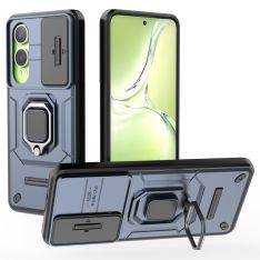 OnePlus Nord CE4 Lite 5G - SLIDE Hybrid cover m/kickstand - Blå