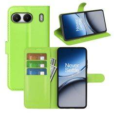 OnePlus Nord 4 - Læder cover / pung - Grøn