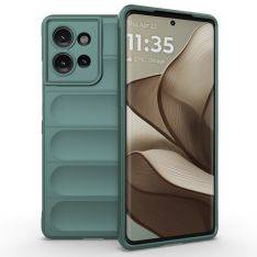 Motorola Edge 50 5G - Wave gummi cover - Grøn