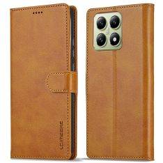 Xiaomi 14T - LC.IMEEKE læder cover / pung - Gul