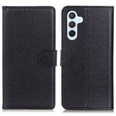 Samsung Galaxy A36 5G - Læder cover / pung - Sort