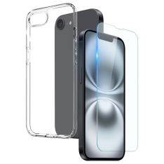 iPhone 17e / 16e - NORTHJO gummi cover - Inkl beskyttelsesglas til skærm