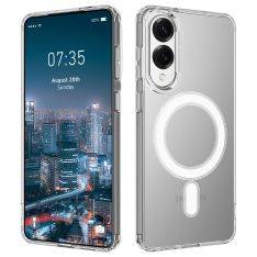 Samsung Galaxy S25 Edge - Shockproof Magsafe kompatibel cover - Transparent