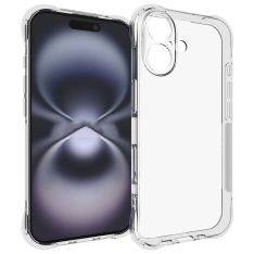iPhone 17 - Shockproof gummi cover - Transparent