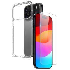 iPhone 17 Pro - NORTHJO gummi cover - Inkl beskyttelsesglas til skærm