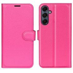 Samsung Galaxy A17 5G - Læder cover / pung - Rosa