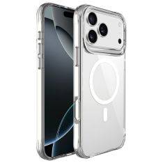 iPhone 17 Pro Max - Slim shockproof gummi cover - Magsafe kompatibel - Transparent