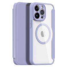 iPhone 14 Pro Max - Dux Ducis Skin X Pro Flip Magsafe cover - Lilla