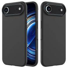 iPhone 17 Air - Azmaro Tyndt Silikone cover - Sort
