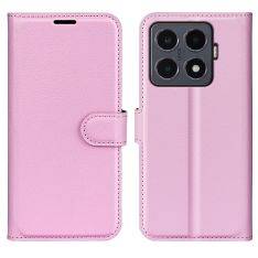 Xiaomi 15T Pro - Læder cover / pung - Pink