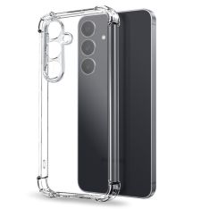 Samsung Galaxy S25 FE / S26 FE - Shockproof gummi cover 1.5mm - Transparent
