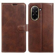 Xiaomi Redmi A5 4G - Vintage læder cover / pung - Mørk brun