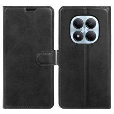 Xiaomi Redmi Note 15 Pro 4G - Vintage læder cover / pung - Sort