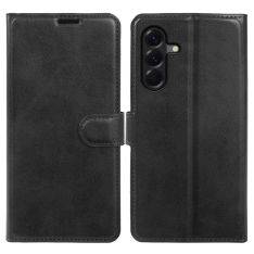 Samsung Galaxy A57 5G - Vintage læder cover / pung - Sort