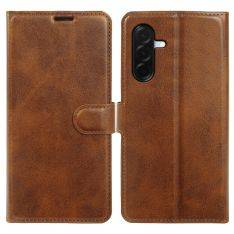 Samsung Galaxy A37 5G - Vintage læder cover / pung - Brun