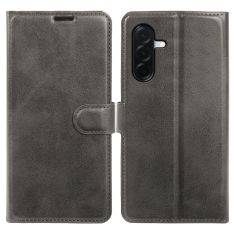 Samsung Galaxy A37 5G - Vintage læder cover / pung - Grå