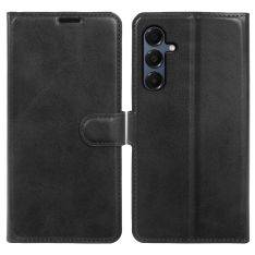 Samsung Galaxy A16 4G / A16 5G - Vintage læder cover / pung - Sort