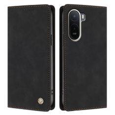 Xiaomi Redmi A7 Pro 4G - Læder RFID cover m/magnetisk lukning - Sort