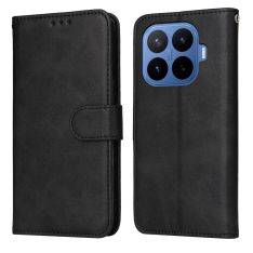 Xiaomi 17T Pro - Læder cover / pung - inkl. Aftagelig rem - Sort