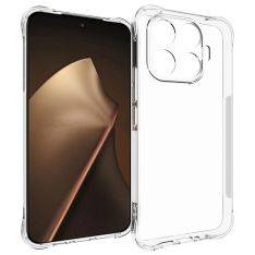 Xiaomi 17T Pro - Shockproof gummi cover - Transparent