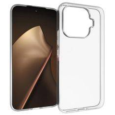 Xiaomi 17T Pro - Slim fleksibelt gummi cover - Transparent