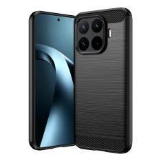 Xiaomi 17T Pro - Gummi cover - Børstet design - Sort