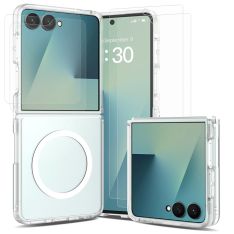 Samsung Galaxy Z Flip8 - Shockproof magsafe kompatibel cover - Inkl. Beskyttelsesfilm