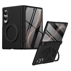 Samsung Galaxy Z Fold8 -  Shockproof cover med hærdet glas og roterbar kickstand - Sort
