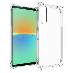 Sony Xperia 10 V - Shockproof gummi cover - Transparent