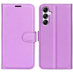 Samsung Galaxy A34 5G - Læder cover / pung - Lilla