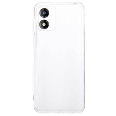 Motorola Moto E13 4G - Ultratyndt gummi cover - Transparent