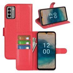 Nokia G22 - Læder cover / pung - Rød