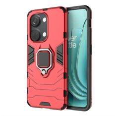 OnePlus Nord 3 5G - Shockproof Hybrid cover med Kickstand - Rød