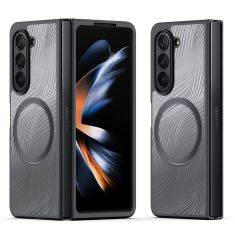 Samsung Galaxy Z Fold5 - DUX DUCIS Aimo Magsafe Hybrid cover - Sort