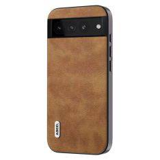 Google Pixel 8 - ABEEL shockproof læder Hybrid cover - Brun