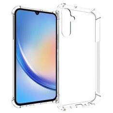 Samsung Galaxy A25 5G - Shockproof gummi cover - Transparent