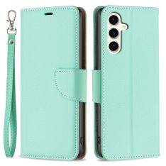 Samsung Galaxy S23 FE - Læder cover / pung - Grøn