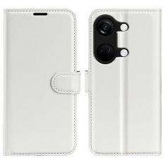 OnePlus Nord 3 5G - Læder cover / pung - Hvid