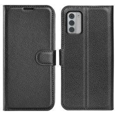 Nokia G42 - Læder cover / pung - Sort