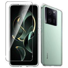 Xiaomi 13T / 13T Pro - Shockproof gummi cover - Inkl. Beskyttelsesglas