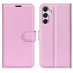 Samsung Galaxy A25 5G - Læder cover / pung - Pink
