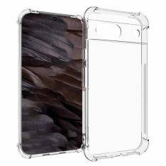 Google Pixel 8A - Shockproof gummi cover - Transparent