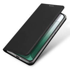 Xiaomi 14 - DUX DUCIS Skin Pro læder cover - Sort