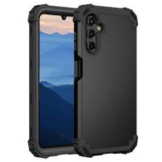 Samsung Galaxy A15 4G - Shockproof hybrid cover - Sort
