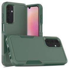 Samsung Galaxy A25 5G - Shockproof hybrid cover - Mørkegrøn