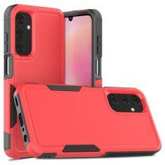 Samsung Galaxy A25 5G - Shockproof hybrid cover - Rød