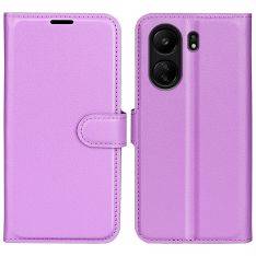 Xiaomi Redmi 13C 4G - Læder cover / pung - Lilla