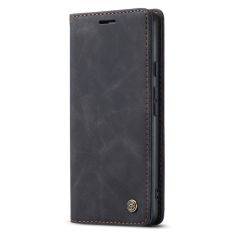 Google Pixel 8a - CASEME slim læder cover - Sort